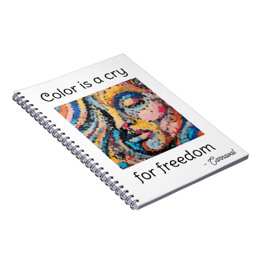 Carnet Vibrant Pixel Celebration (Côté Droit)