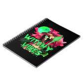 Carnet Vibrations sorcières d'Halloween (Côté gauche)