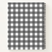 Carnet Vichy Gris clair (Dos)