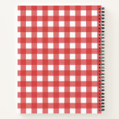Carnet Vichy Rouge (Dos)