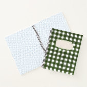 Carnet Vichy Vert d'Alsace (Intérieur)