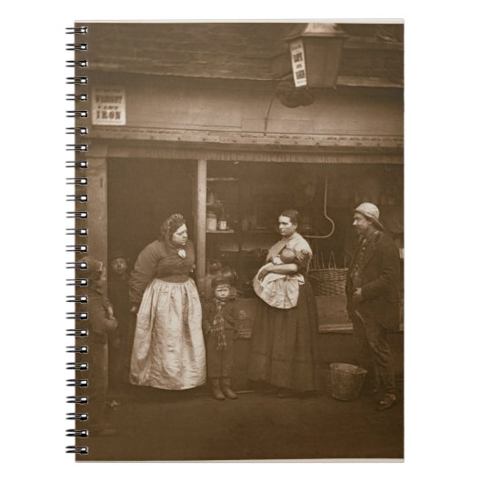 Carnet Victimes de l'inondation, de la 'vie dans la rue (Devant)