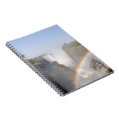 Carnet Victoria Falls Rainbow Waterfall Photo (Côté Droit)