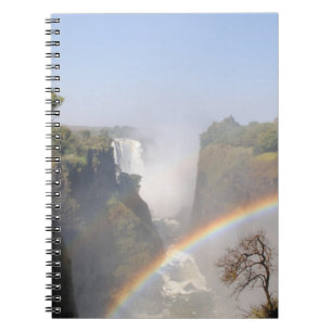Carnet Victoria Falls Rainbow Waterfall Photo