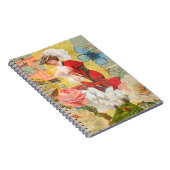 Carnet Victorian Lady Woman Fun Carriage (Côté Droit)