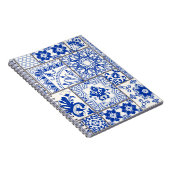Carnet Victorian Majolica : Patchwork Tile Motif. (Côté Droit)