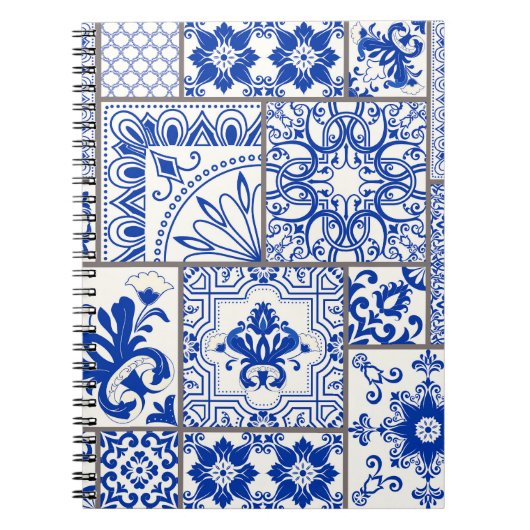 Carnet Victorian Majolica : Patchwork Tile Motif. (Devant)