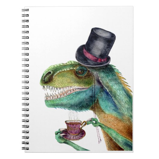 Carnet Victorian Tyrannosaure (Devant)