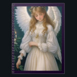 Carnet Victorian Vintage Retro Christmas Angel<br><div class="desc">Notre collection Vintage Christmas Cards est conçue pour capturer les coeurs de ceux qui apprécient la grâce et la beauté d'une époque révolue. Envoyer ces cartes est comme envoyer un morceau d'histoire, un rappel de la joie et de la chaleur que la saison des fêtes apporte. Que vous les envoyiez...</div>