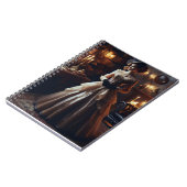 Carnet Victorienne Vintage mystérieuse Élégante femme (Côté gauche)