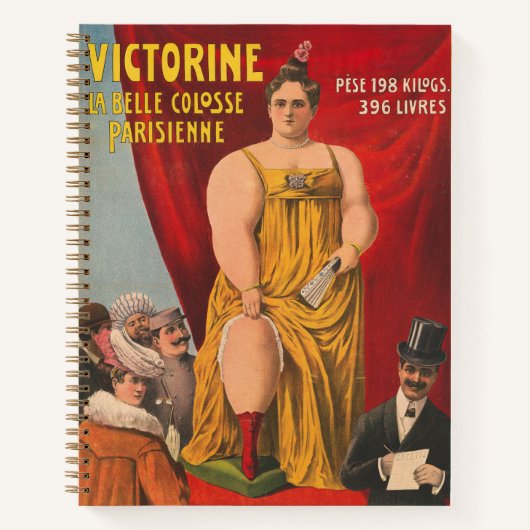 Carnet Victorine, La Belle Grande Femme Parisienne (Devant)