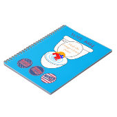 Carnet Vider Le Clown Orange Thunder_Cove (Côté gauche)