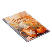 Carnet Vie citrouille épice (Côté Droit)