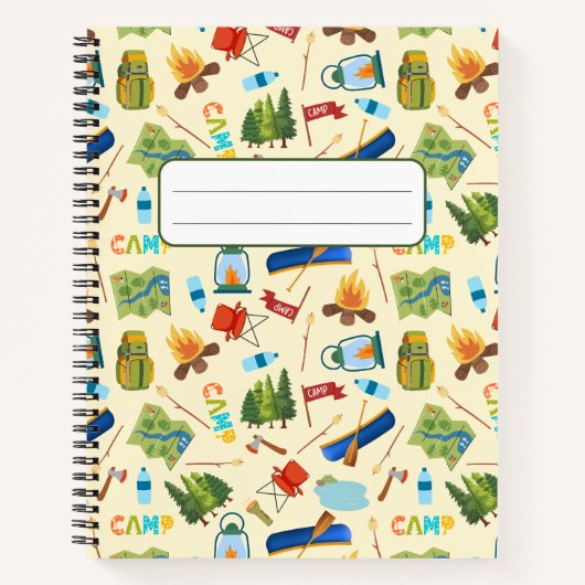 Carnet Vie du camping (Devant)