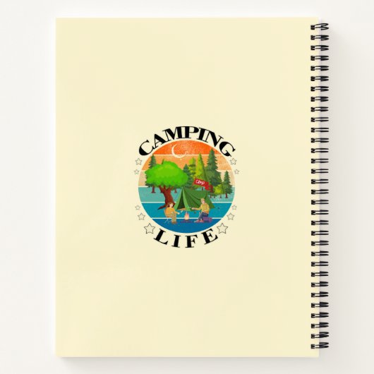 Carnet Vie du camping (Dos)