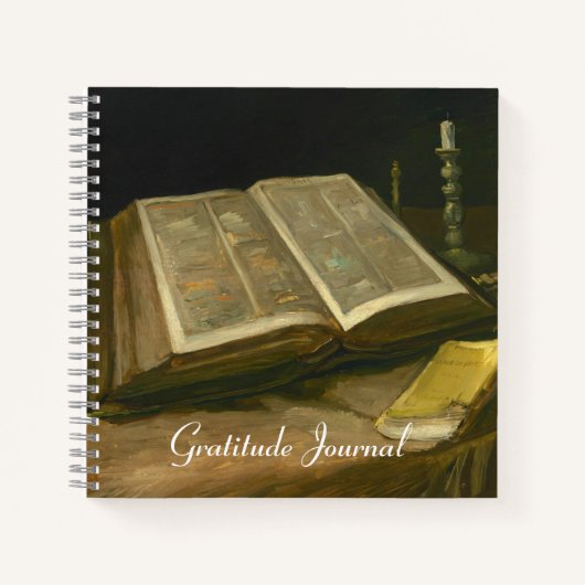 Carnet Vie morte avec la Bible par Vincent Van Gogh Journ (Devant)