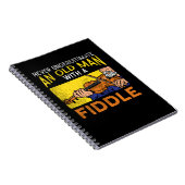 Carnet Vieil Homme Violoniste (Côté Droit)