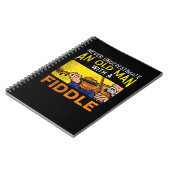 Carnet Vieil Homme Violoniste (Côté gauche)