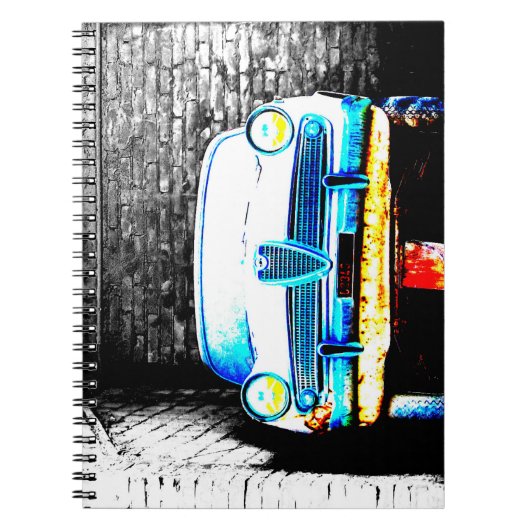 Carnet Vieille voiture (Devant)
