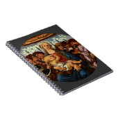 Carnet Vierge à l'Enfant avec huit anges par Botticelli (Côté Droit)