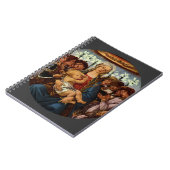 Carnet Vierge à l'Enfant avec huit anges par Botticelli (Côté gauche)
