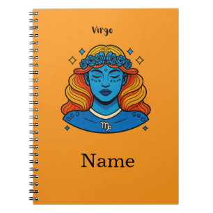 Carnet Vierge Déesse Céleste - Art du Zodiaque Esthétique