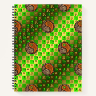 Carnet Vierge & Dragon de Bois