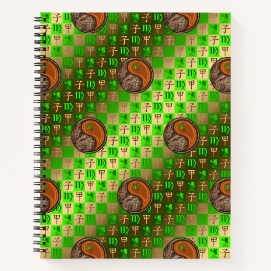 Carnet Vierge et rat de bois (Devant)
