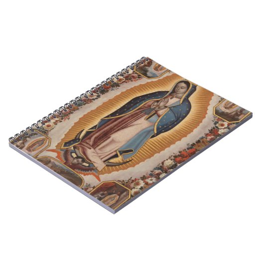 Carnet Vierge Guadalupe (Côté gauche)