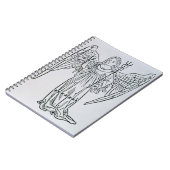 Carnet Vierge (la Vierge) une illustration du 'Poeti (Côté gauche)