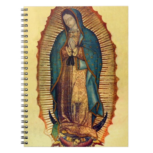 Carnet Vierge Marie de Guadalupe (Devant)