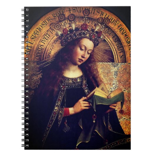 Carnet Vierge Marie - Gand Altarpiece de Jan van Eyck (Devant)
