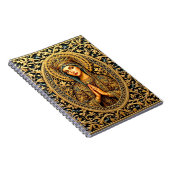 Carnet Vierge Marie Révérence Dorée (Côté Droit)