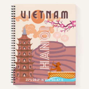 Carnet Vietnam Travel Art
