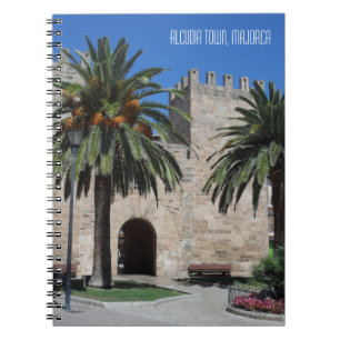 Carnet Vieux Alcudia Ville Majorque Espagne Vacances Souv