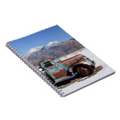 Carnet Vieux camion assis dans le champ (Côté Droit)
