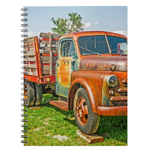 Carnet Vieux Dually - Camion - Rusty (Devant)