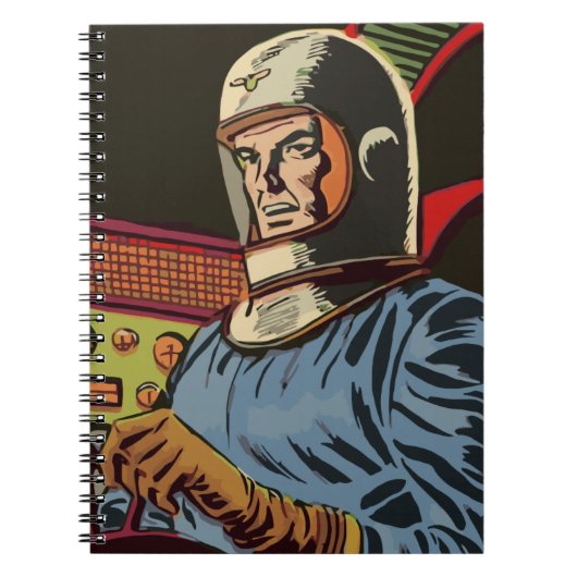 Carnet Vieux héros du futur (Devant)