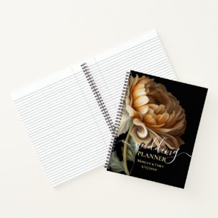 Carnet Vieux Monde Peint Fleur Wedding planner