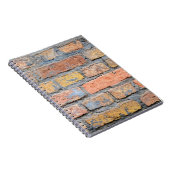Carnet Vieux mur de brique texture arrière-plan architect (Côté Droit)
