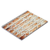 Carnet Vieux panneaux de portes en fer sont rouillés. abs (Côté gauche)