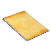 Carnet Vieux papier jaune texture de papier (Côté Droit)