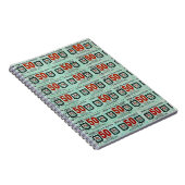 Carnet Vieux timbres verts (Côté Droit)