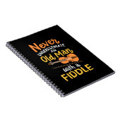 Carnet Vieux violoniste (Côté Droit)