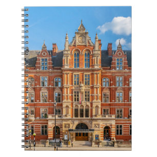 Carnet View London Royal College of Music au coucher du s