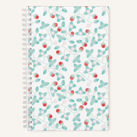 Carnet Vigne de fraise blanche (Recto)