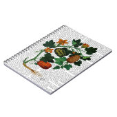 Carnet Vigne de squash 1 (Côté gauche)