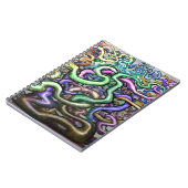 Carnet Vignes arc-en-ciel torsadées (Côté gauche)