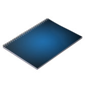 Carnet Vignette Bleu-Noir Grainé (Côté gauche)
