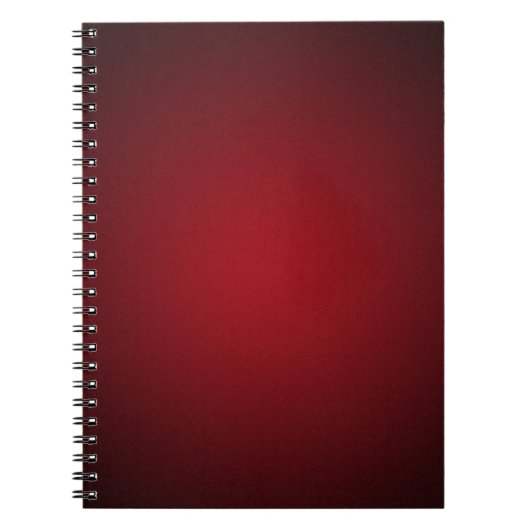 Carnet Vignette Rouge-Noir Grainy (Devant)